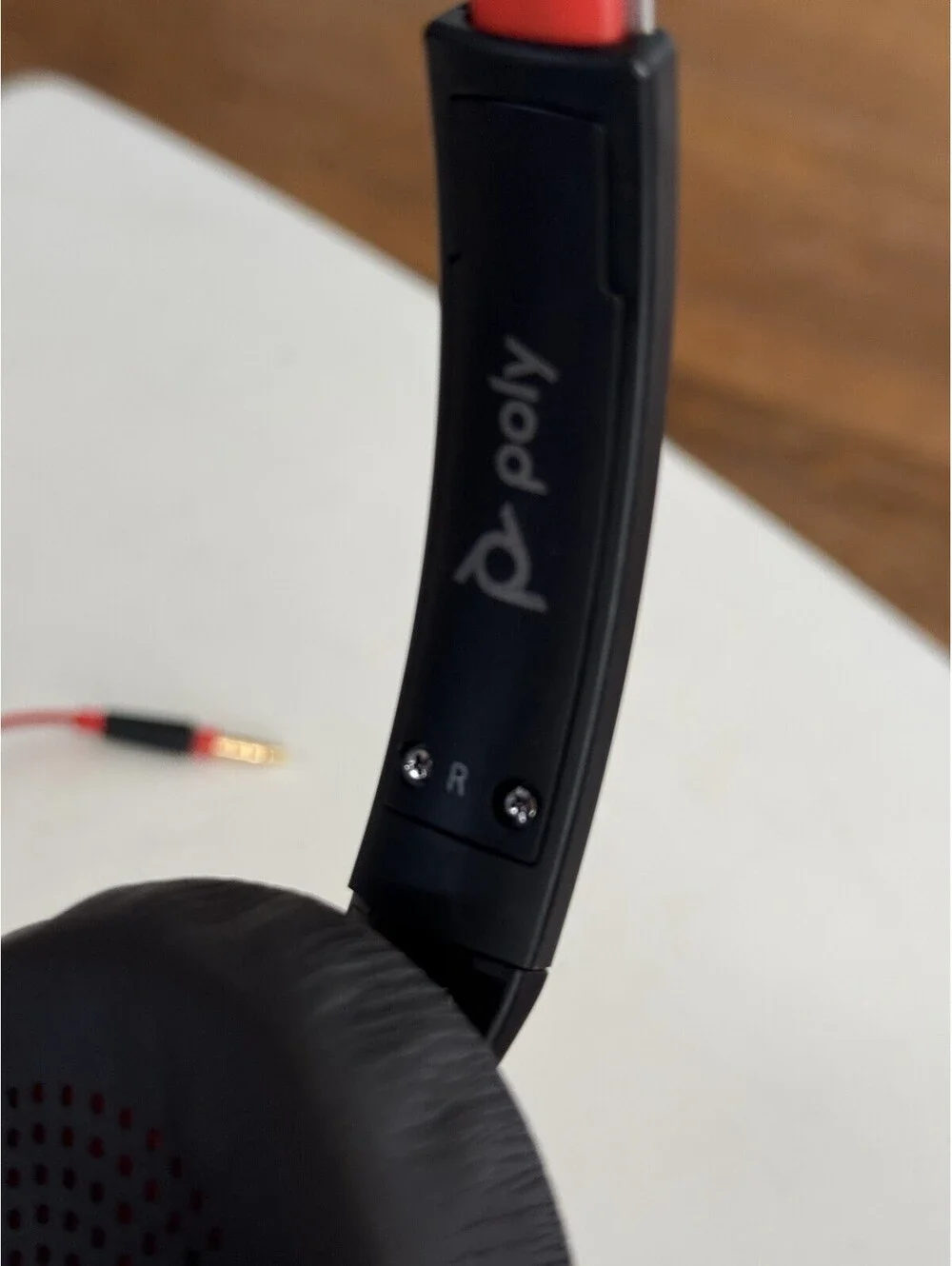 Plantronics Poly Blackwire C5220T Stereo USB-C Wired Headset , Missing Adapter